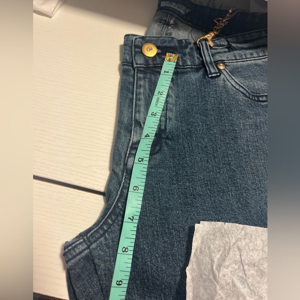 NWOT Cache Blue Denim Jeans Vintage Embroidered Bootcut Y2K Sz 8 - READ - Picture 8 of 11